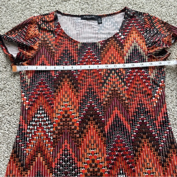 Bundle of 3 Blouses Petite Small Short Sleeve Tops Purple, Orange, Beige - Picture 4 of 8